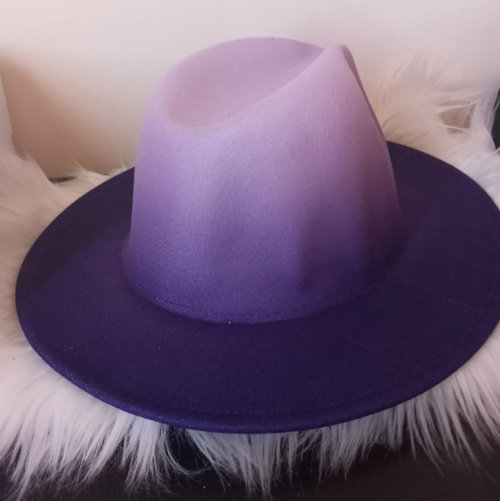 Purple hat